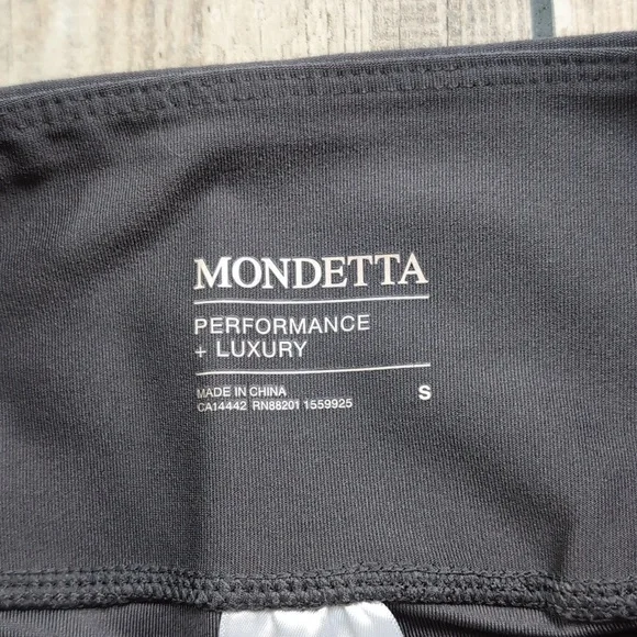 Set of 4 Mondetta Leggings with Pockets and Crisscrossed Detailing - Picture 7 of 10